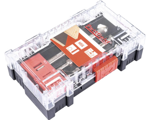 Set de burghie HSS Pattfield în cutie de scule