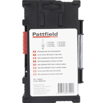 Set burghie filetate Pattfield HSS 6,3-20,5mm, 6 piese