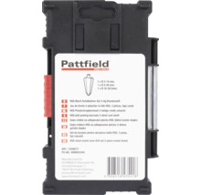 Set de burghie Pattfield pentru decojirea tablei HSS, 3 piese, tijă rotundă