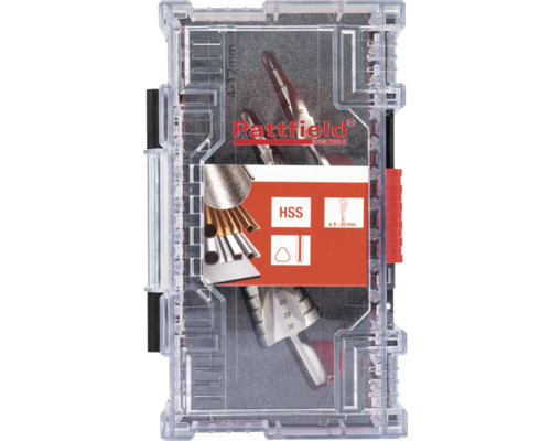 Set burghie conice Pattfield Ergo Tools în cutie