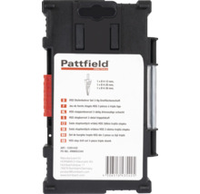 Pattfield Set de burghie trepte HSS, trei piese