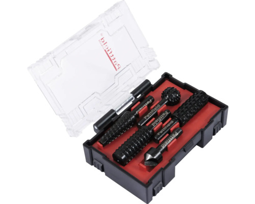 Set freze mâner rotund pentru lemn și metal Pattfield, 5 piese