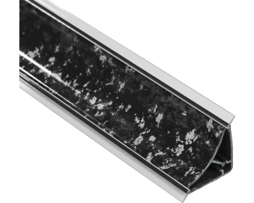 Plintă antistrop PVC perntru blat bucătărie 3660x30x30 granit Profil decorativ cu suprafață cu model