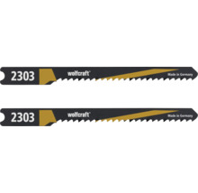 Pânze fierăstrău pendular Wolfcraft 70/50 mm, pentru lemn & plastic, pachet 2 bucăți