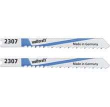 Pânze fierăstrău pendular Wolfcraft 80/61 mm, pentru aluminiu, pachet 2 bucăți