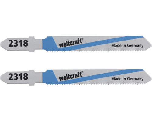 Pânze fierăstrău pendular Wolfcraft 75/50 mm, pentru cupru, pachet 2 bucăți