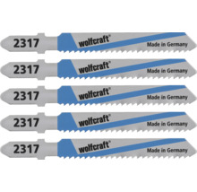 Cinci pânze de ferăstrău vertical Wolfcraft cu numărul 2317