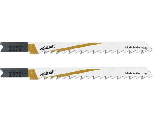 Pânze fierăstrău pendular Wolfcraft 2372 100/81 mm, pentru lemn, pachet 2 bucăți