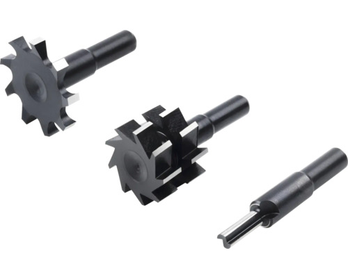 Set freze lemn cu disc & drepte pentru caneluri Wolfcraft Ø6-35 mm, prindere Ø8 mm, 4 piese Set freze lemn cu disc & drepte pentru caneluri Wolfcraft Ø6-35 mm, prindere Ø8 mm, 4 piese