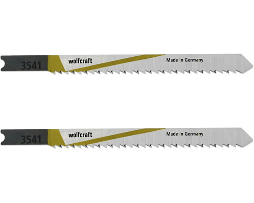 Pânze fierăstrău pendular Wolfcraft 3541 100/75 mm, pentru lemn, pachet 2 bucăți