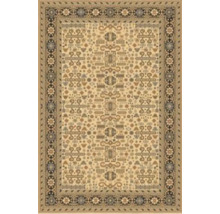 Covor bej cu model floral