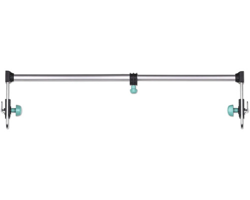 Bară perdea de duș din aluminiu cu elemente de fixare