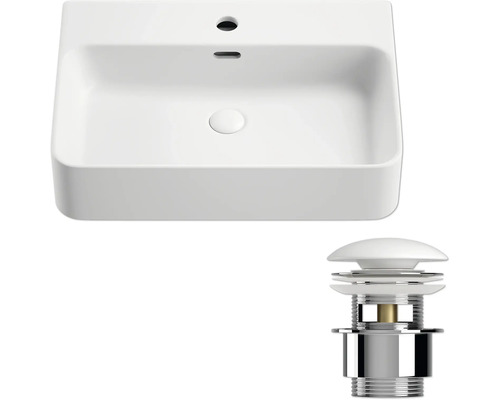 Lavoar ceramic de blat cu ventil