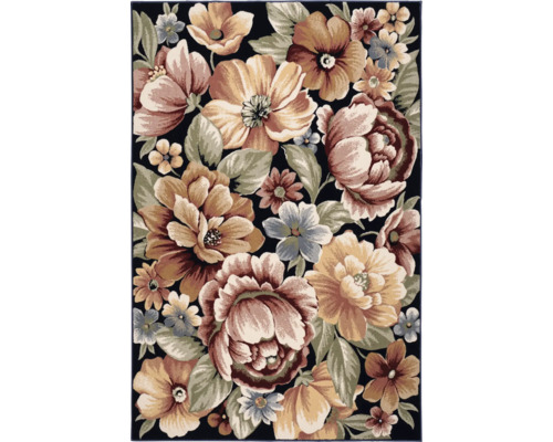 Covor lână Bella 7091-1-51011 model floral 80x150 cm Covor cu model floral