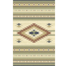 Covor cu modele geometrice în stil etnic