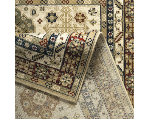 Covor cu bordură și model oriental