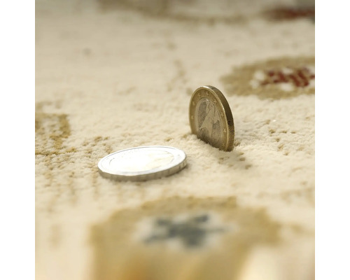 Două monede euro pe un covor