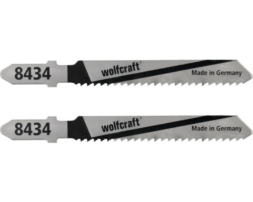 Pânze fierăstrău pendular Wolfcraft 8434 75/50 mm, pentru aluminiu, pachet 2 bucăți