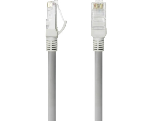 Cablu de rețea cu conector RJ45 la ambele capete