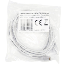 Cablu de rețea UTP CAT6e, 3 metri