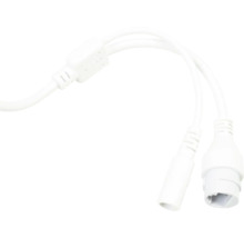 Cablu adaptor alb cu două conexiuni