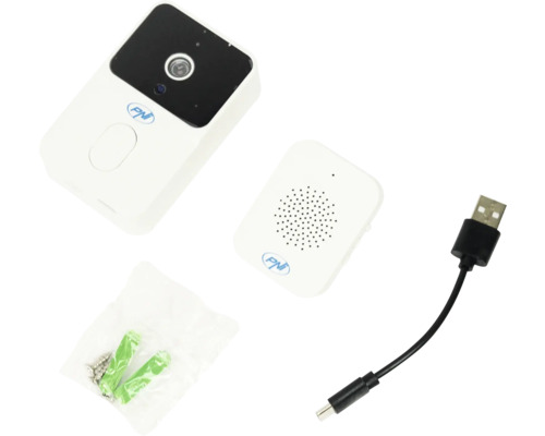 Interfon video inteligent PNI cu accesorii