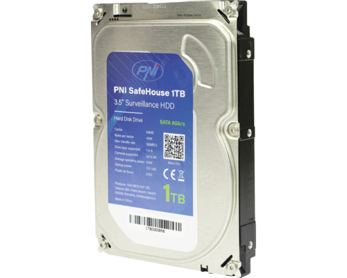 Hard disk PNI SafeHouse de 1 terabyte, 8,89 centimetri