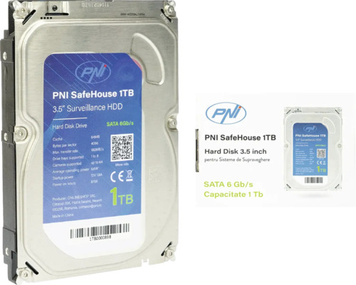 PNI SafeHouse 1 TB hard disk, hard disk de supraveghere de 3,5 inch