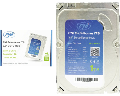 Hard disk intern HDD PNI 1TB Sata III 64Mb/s optimizat | HORNBACH