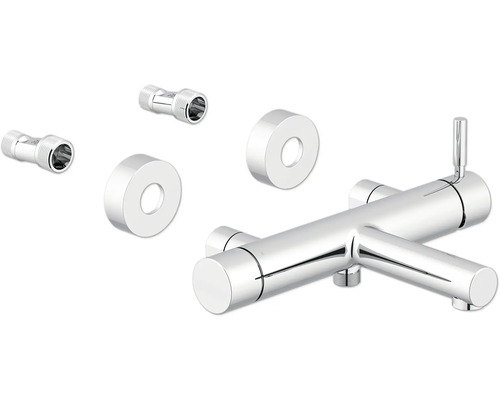 Baterie de duș cu racorduri în S și rozete