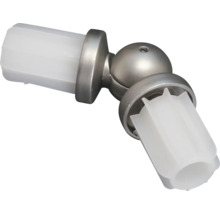 Articulație universală metalică cu două piese de conectare din plastic