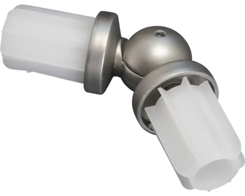 Element îmbinare unghi Ø 19 mm argintiu satin