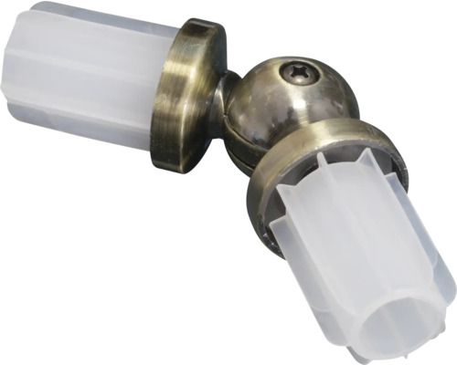 Element îmbinare unghi Ø 19 mm auriu antic