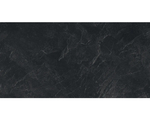 Placă de ardezie neagră cu textură naturală