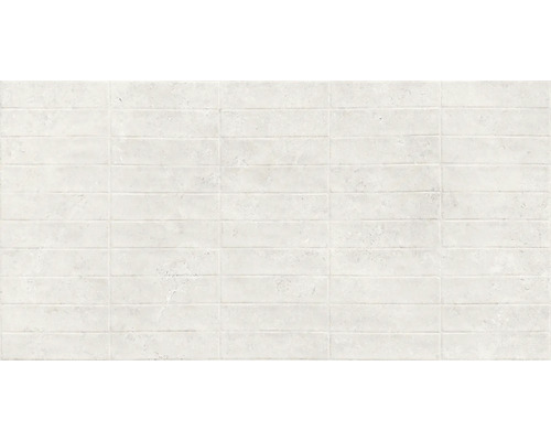 Faianță decorativă rectificată Aria Decor 60x120 cm Plăci dreptunghiulare, așezate în model orizontal