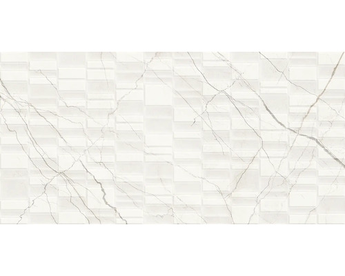 Plăci ceramice cu aspect de marmură și structură tridimensională