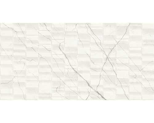 Placă ceramică cu model de marmură și suprafață în relief