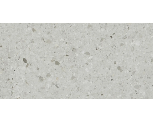 Prim-plan al unei plăci de podea cu model terrazzo