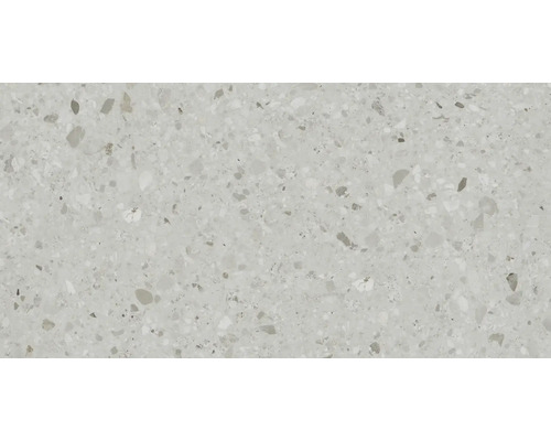 Gresie exterior / interior porțelanată glazurată rectificată Ceppo di Grey 80x160 cm Placă de terrazzo cu structură fină