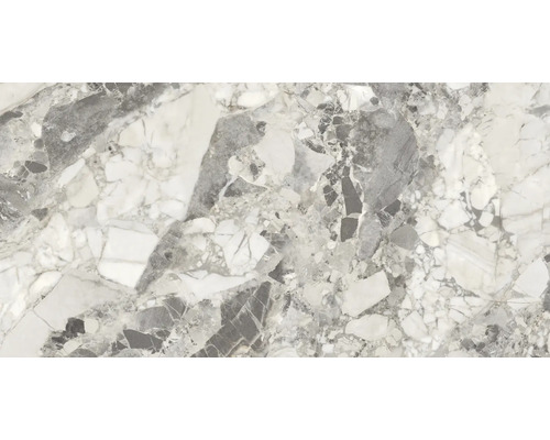 Model de gresie de podea cu aspect de marmură