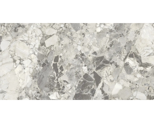 Placă gri cu structură de marmură