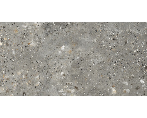 Placă de beton gri cu pietricele mici