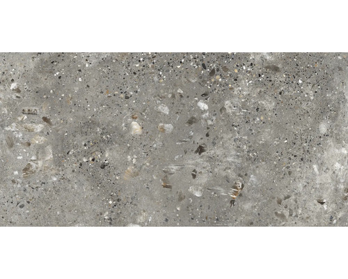 Placă ceramică gri cu model pestriț