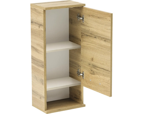 Dulap suspendat deschis cu două rafturi