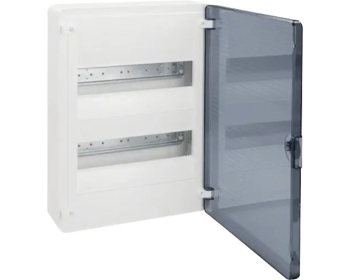 Carcasă goală cu ușă transparentă pentru instalarea siguranțelor și întrerupătoarelor