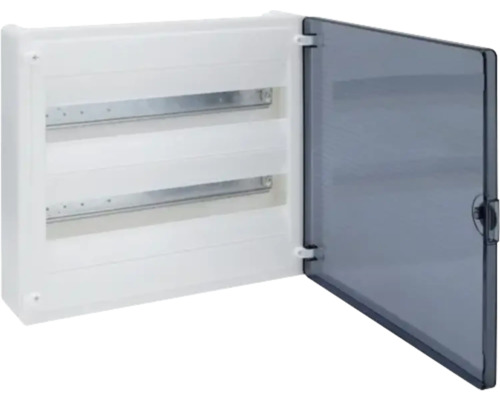 Cutie de distribuție cu ușă transparentă pentru instalații electrice