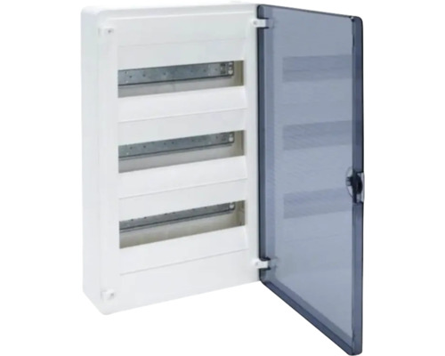 Tablou distribuție electrică Hager Golf 3x12 module IP40, montaj aparent