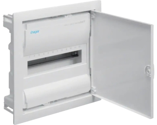 Tablou distribuție electrică Hager Volta 12 module IP30, montaj îngropat