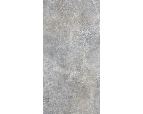 Gresie de podea gri cu aspect de beton pentru interior și exterior