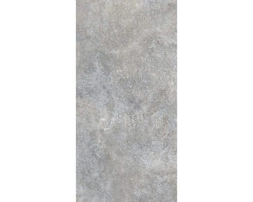 Gresie de podea gri cu aspect de beton